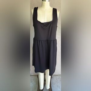 Black Sleeveless Mini Dress